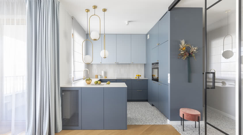 Całkiem nowe retro - mieszkanie na warszawskim Żoliborzu