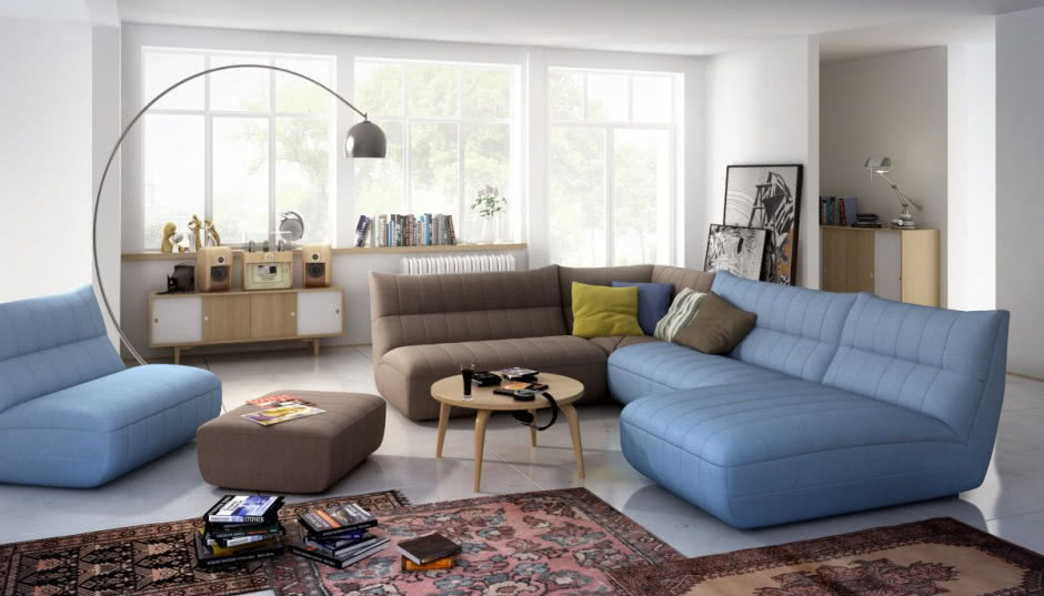 Mirella - sofa modułowa we włoskim stylu