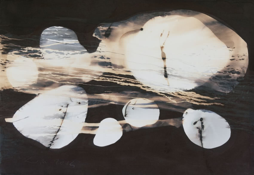 Urszula Wilk, "Komety I", 2014, Galeria M 