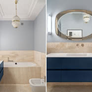 Modernistyczne mieszkanie w luksusowej kamienicy