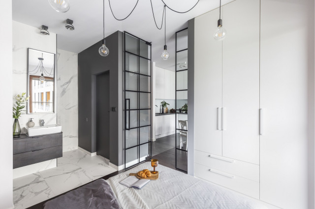 Prysznic w stylu industrialnym