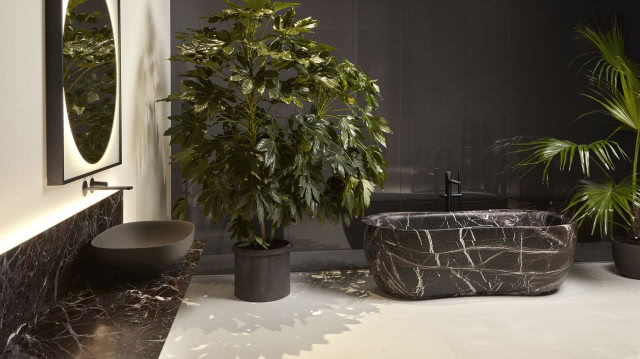 showroom Antonio Lupi w środku