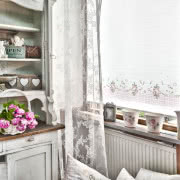 Firanki Alvine Spets z poliestru, szer. 145 cm,...