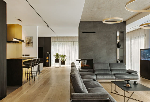 salon duży aranżacja