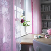 Firanki Alvine Spets z poliestru, szer. 145 cm,...