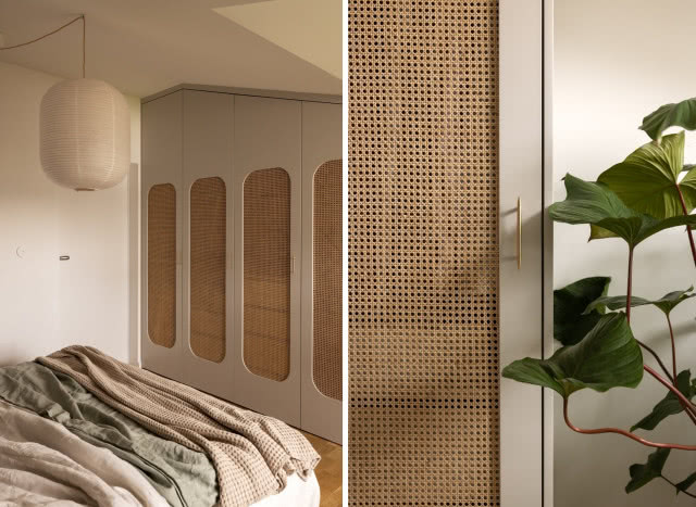 Zabudowa z plecionką wiedeńską