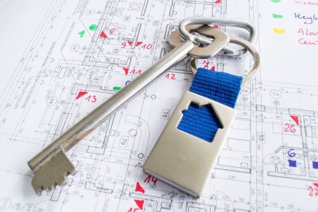 plany budowy, klucz z brylokiem 