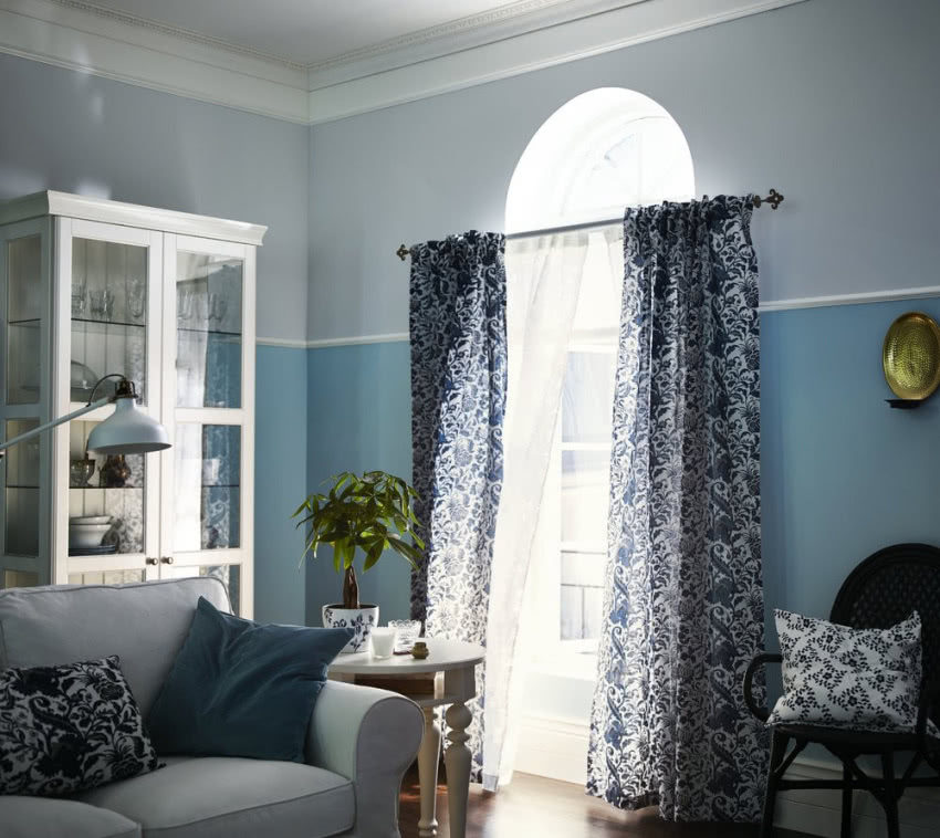 Zasłona EMMIE KVIST, 56% len, 44% bawełna, wym....