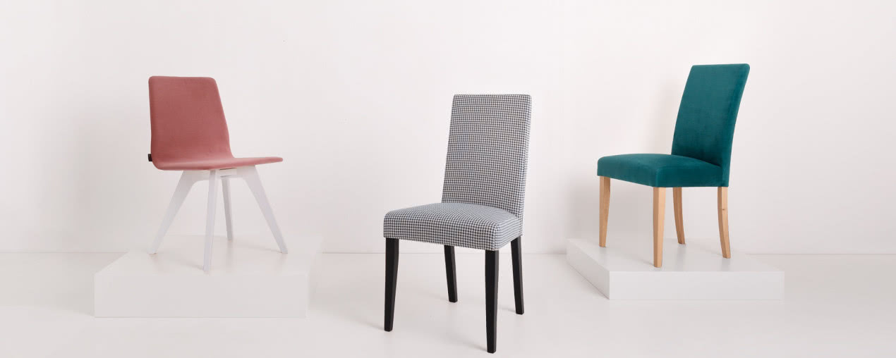 Krzesła tapicerowane - nowość od Meble Wójcik 