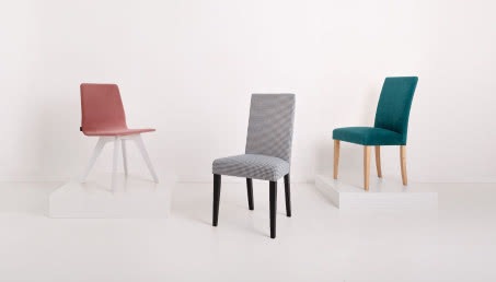 Krzesła tapicerowane - nowość od Meble Wójcik 
