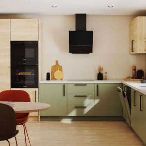 piekarnik do zabudowy, wyspa kuchenne, okap, lodówka