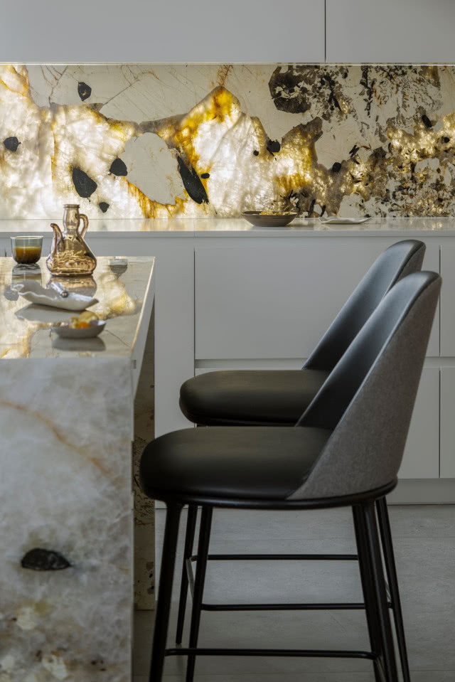 Kamienna wyspa kuchenna