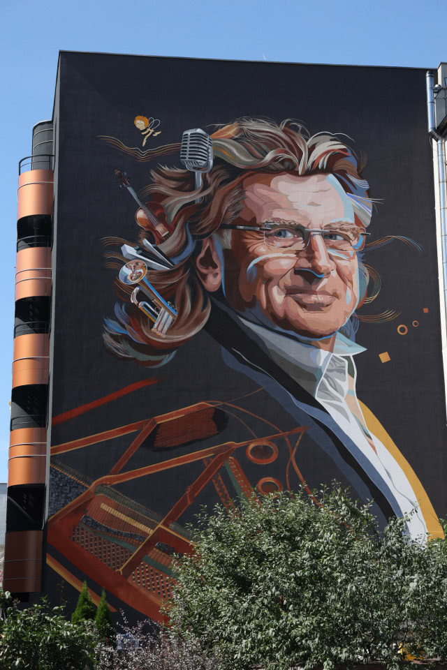mural Zbigniew Wodecki