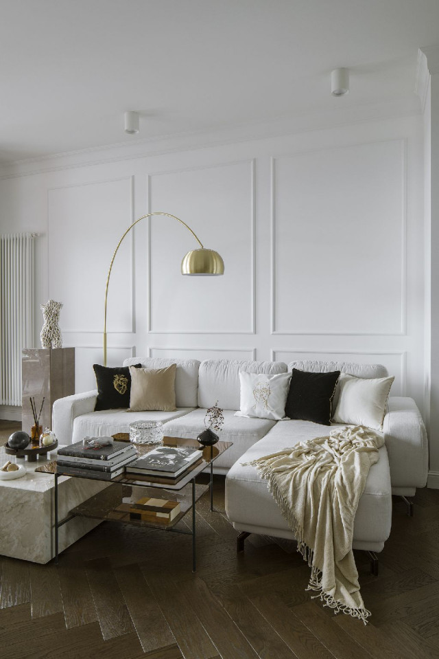 Salon w paryskim stylu