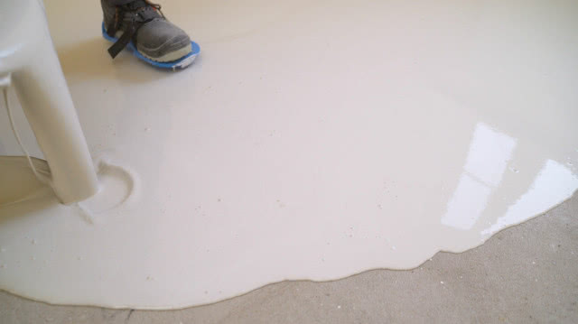 wylana biała żywica