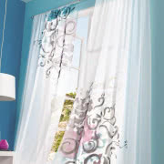 Firanki Alvine Spets z poliestru, szer. 145 cm,...