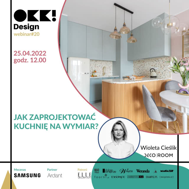 Kuchnia skrojona na miarę. Bezpłatny webinar OKK! design