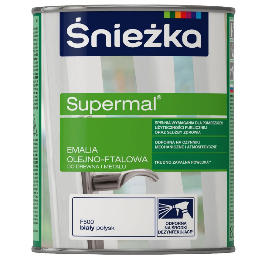 Śnieżka SUPERMAL® Emalia olejno-ftalowa -...