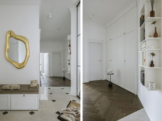 Przedpokój w paryskim stylu