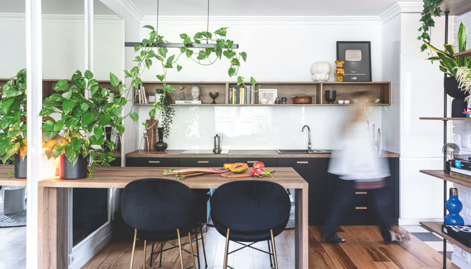 Eklektyczne wnętrze z nutą szaleństwa