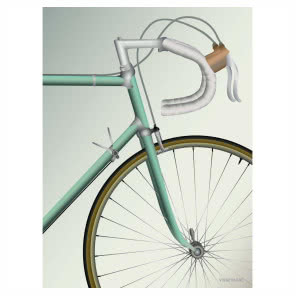 Plakat Racing Bicycle 50 x 70 cm, Vissevasse, 249 zł