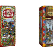 13. Seria kryształowych naczyń zdobionych...