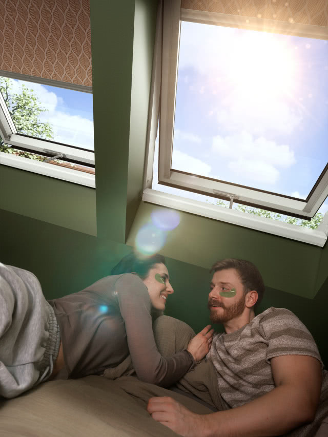 Roleta na okna dachowe ARF z nadrukiem