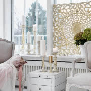 Firanki Alvine Spets z poliestru, szer. 145 cm,...