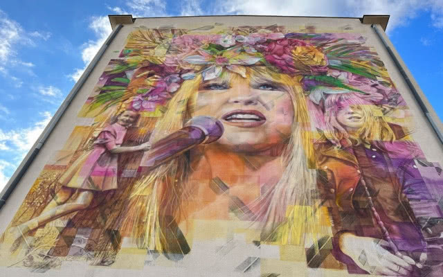 Mural Maryli Rodowicz