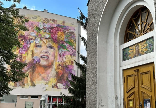 Mural Maryli Rodowicz