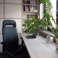 Nowoczesne wnętrza w pogodnym kolorze... grey