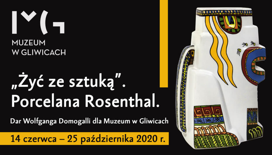 Żyć ze sztuką - wystawa porcelany Rosenthal w Gliwicach