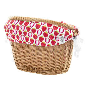 Wiklinowy kosz na rower miejski, pakamera.pl, 130 zł