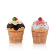 Kolorowy kubek-muffinka w zestawie z pokrywką i...