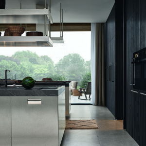 Czarna kuchnia - jak dobrać blaty, podłogę i dodatki?