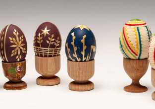 Pisanki, palmy wielkanocne i wycinanki na wystawie w Muzeum Etnograficznym we Wrocławiu