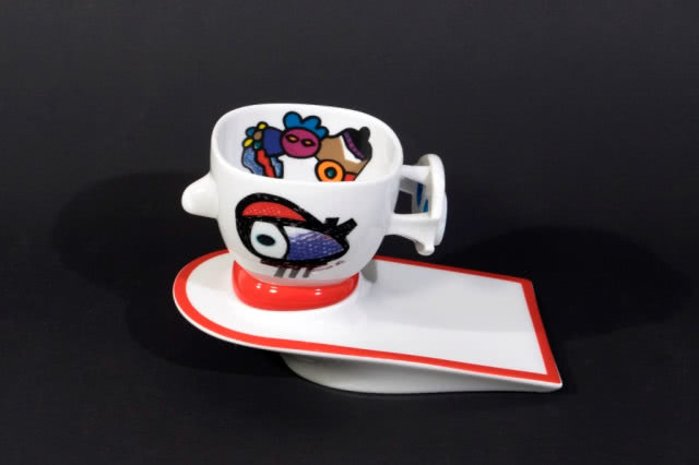 Filiżanka nr 1, Rosenthal, Studio Line, Zbiory Muzeum w Gliwicach, fot. Maciej Gowaczewski