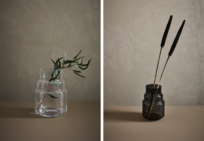 Wazony Glimmer w wersjach z jasnego i...