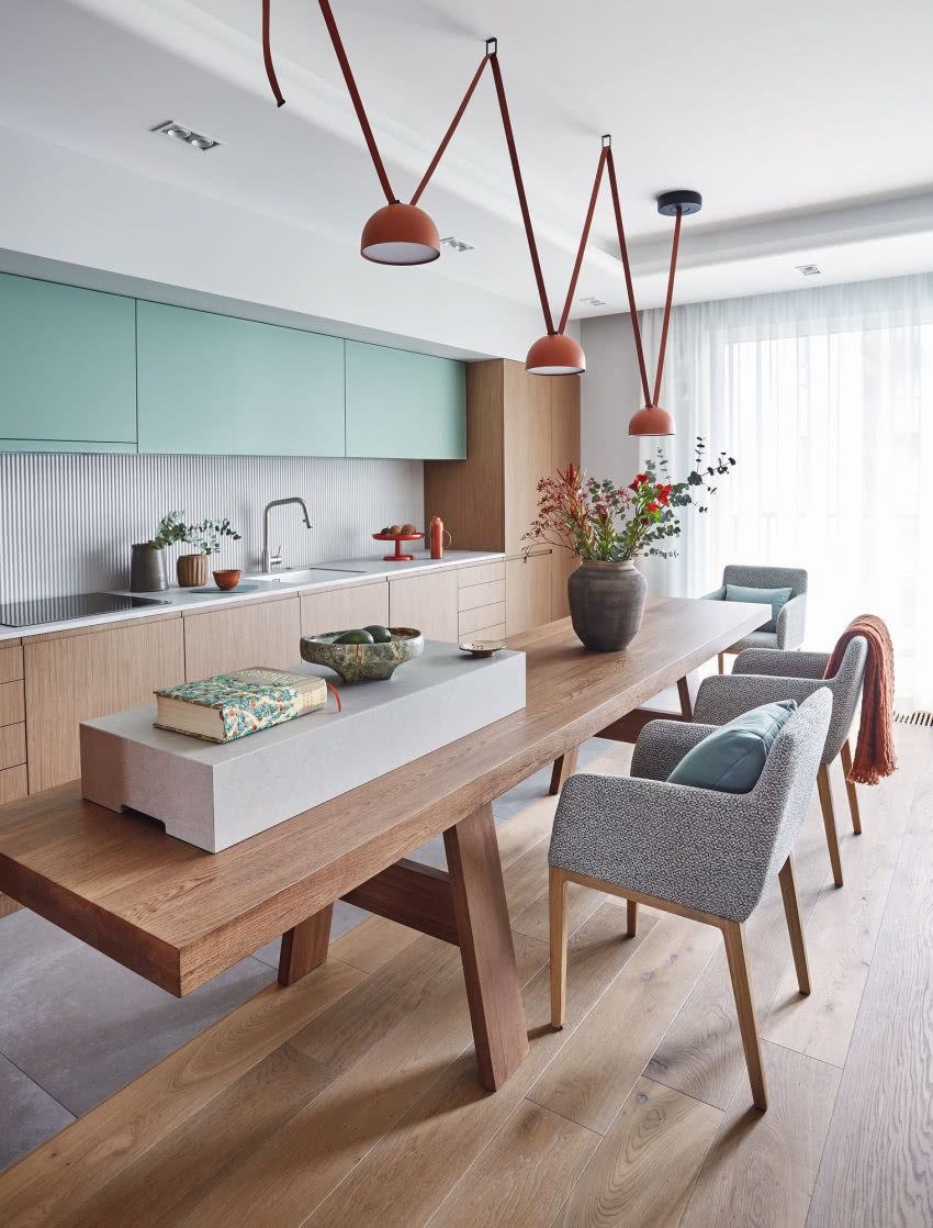 Biały element na stole, który wymyśliła...