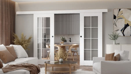 Dlaczego coraz chętniej wybieramy drzwi wewnętrzne z przeszkleniami?