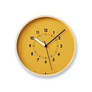 żółty zegar
