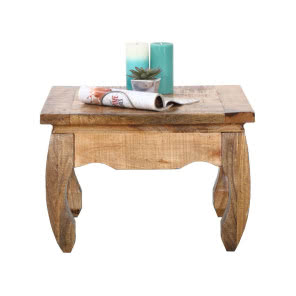 Stolik kawowy Opium 60x60 cm mango naturalny, Invicta Interior, 469 zł