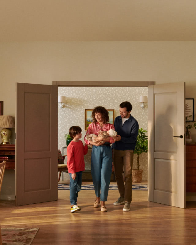 Drzwi DRE Nestor 10 w kolorze warm grey 