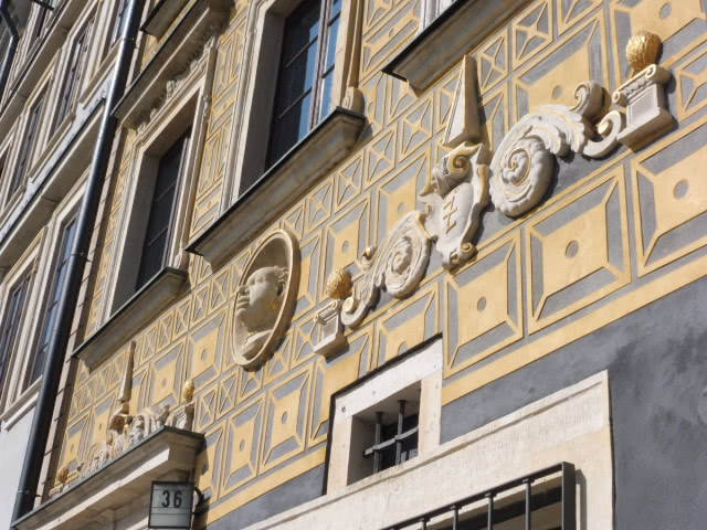 kamienica, zbliżenie