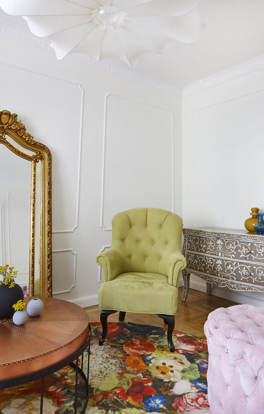 Detale czynią to wnętrze tak intrygującym....