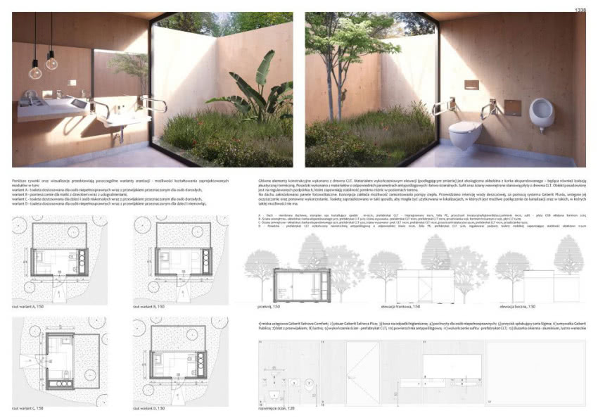 Wyróżnienie III stopnia nagroda wnętrze łazienki...