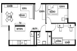 Rozplanowanie mieszkania