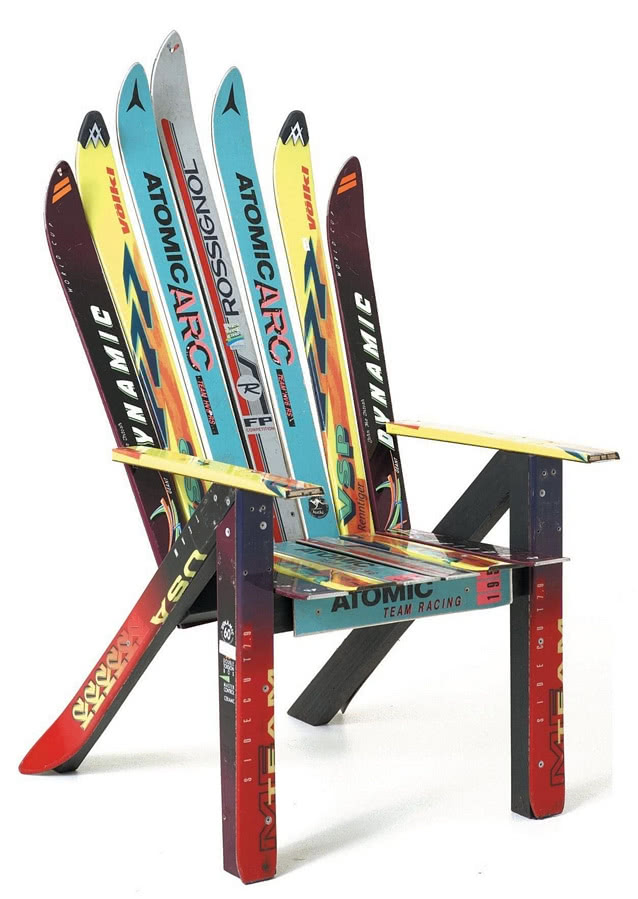 Fotel narciarski Alexandry Brownlow i Eda Hydego. 