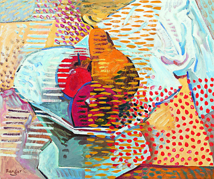 Wojciech Fangor, „Martwa natura z gruszką”, 1993...