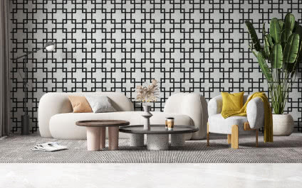 Wzorzyste ściany i podłogi - nowy trend nawet dla minimalistów